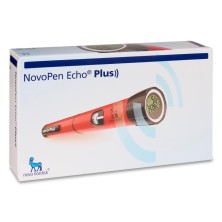 Pluma Dosificadora Insulina Novopen Echo Plus 1 Unidad Roja
