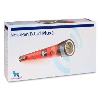 Pluma Dosificadora Insulina Novopen Echo Plus 1 Unidad Roja