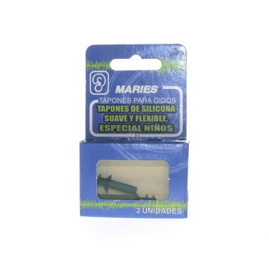 TAPONES OIDOS MARIES SILICONA NIÑO 2 UNIDADES