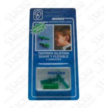 TAPONES OIDOS MARIES SILICONA NIÑO 2 UNIDADES