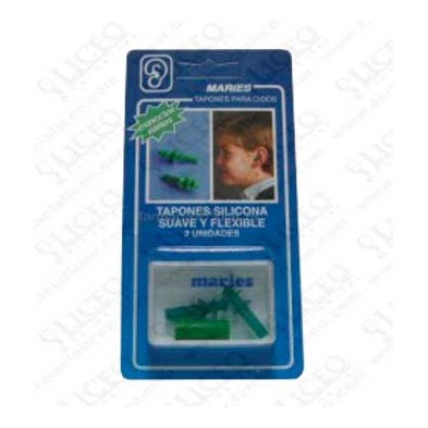 TAPONES OIDOS MARIES SILICONA NIÑO 2 UNIDADES