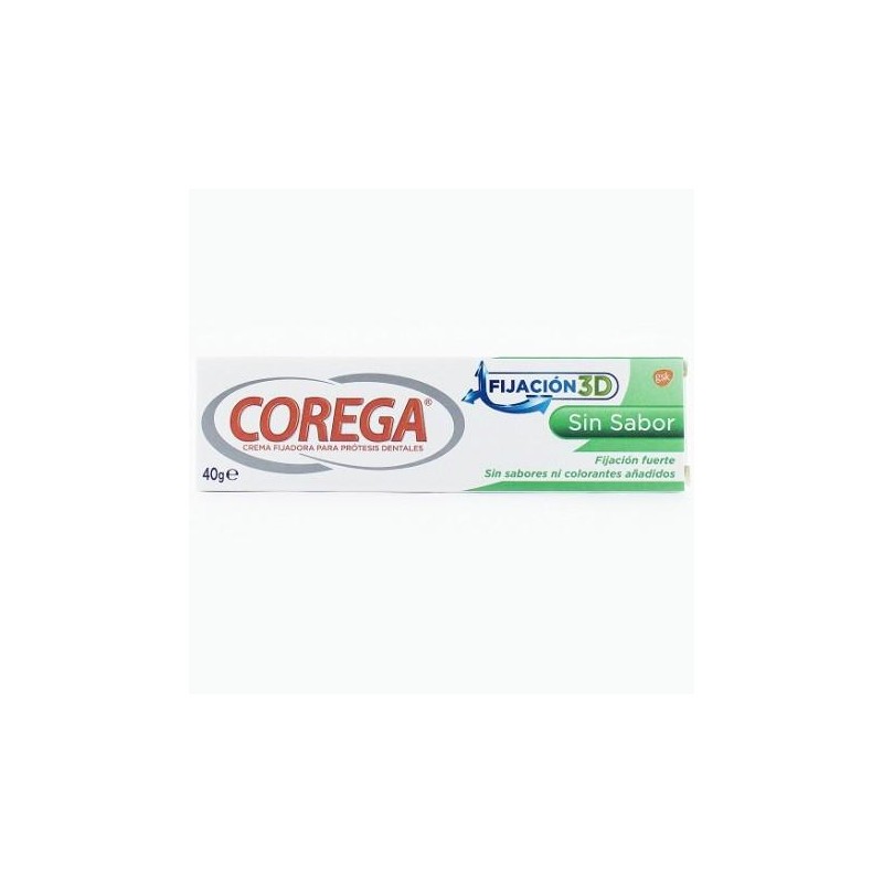 COREGA CREMA EXTRA FUERTE SIN SABOR ADHESIVO PROTESIS DENTALES 40 GR