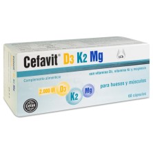 Cefavit D3 K2 60 Cap 2000ui