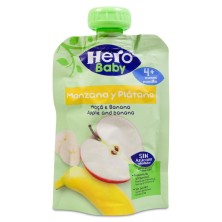 Hero Baby Manzana y Plátano 1 Bolsa 100 g