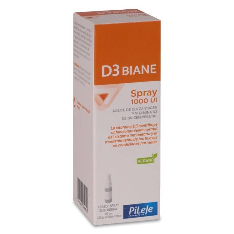 D3 Biane 1000 ui 1 Spray Sublingual 20 ml