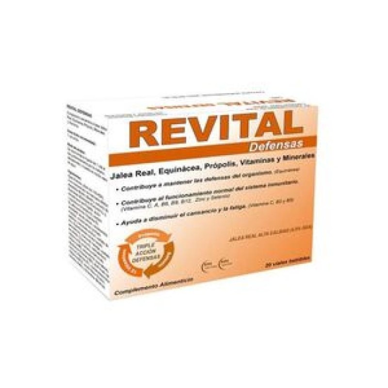 Revital Defensas 20 Viales Bebibles