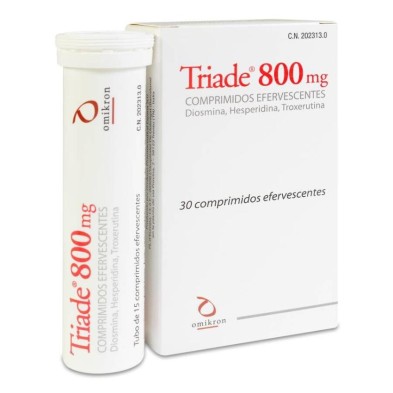Triade 800 mg 30 Comprimidos Efervescentes