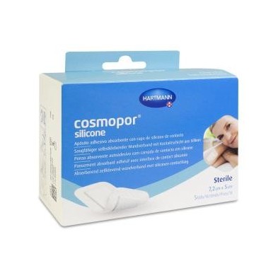Apósito Estéril Cosmopor Silicone 5 Unidades 7,2 x 5 cm