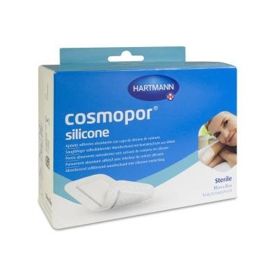 Apósito Estéril Cosmopor Silicone 5 Unidades 10 x 8 cm