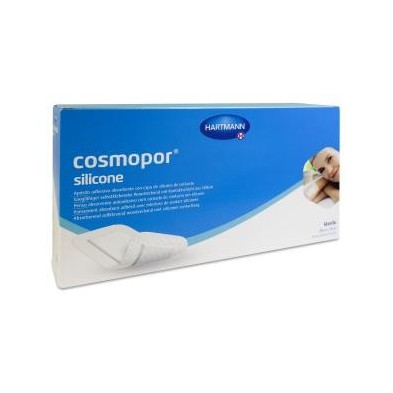Apósito Estéril Cosmopor Silicone 5 Unidades 20 x 10 cm
