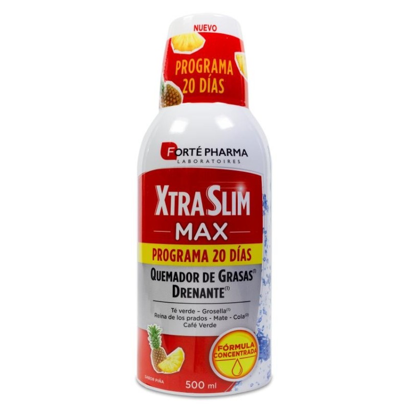 Xtraslim Max 1 Frasco 500 ml Sabor Piña