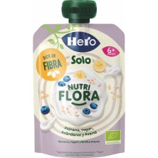 Hero Solo 1 Bolsita 100 g Sabor Plátano Arándanos y Yogur