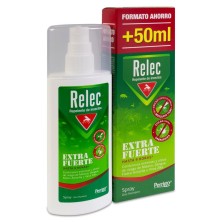 Relec Extrafuerte Repelente de Mosquitos Spray Xl 1 Envase 125 ml