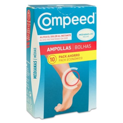 Compeed Ampollas Talla Mediana 10 Unidades Pack Ahorro