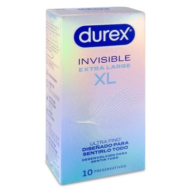 Durex Invisible Xl Preservativos 10 Unidades
