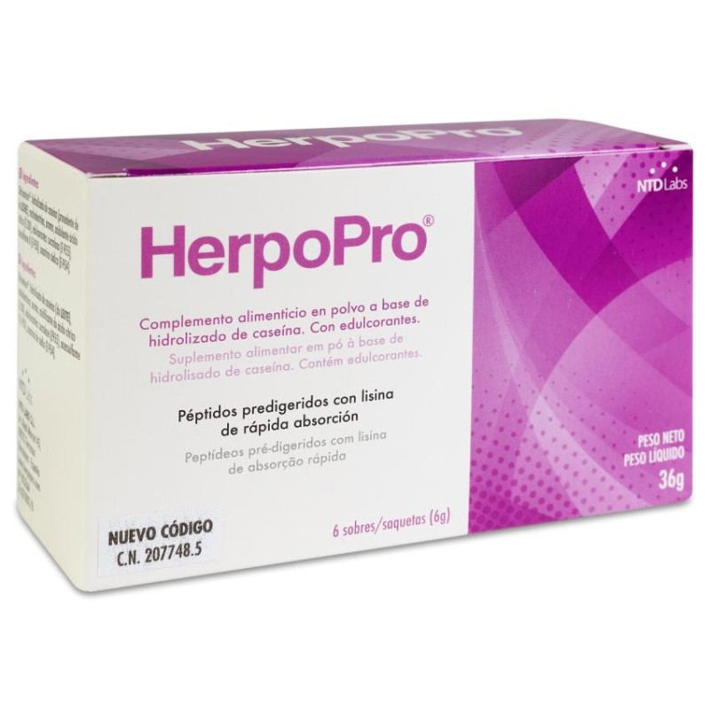 Herpopro 6 Sobres 36g