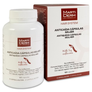 Martiderm Anticaída Cápsulas Mujer 120 Cápsulas