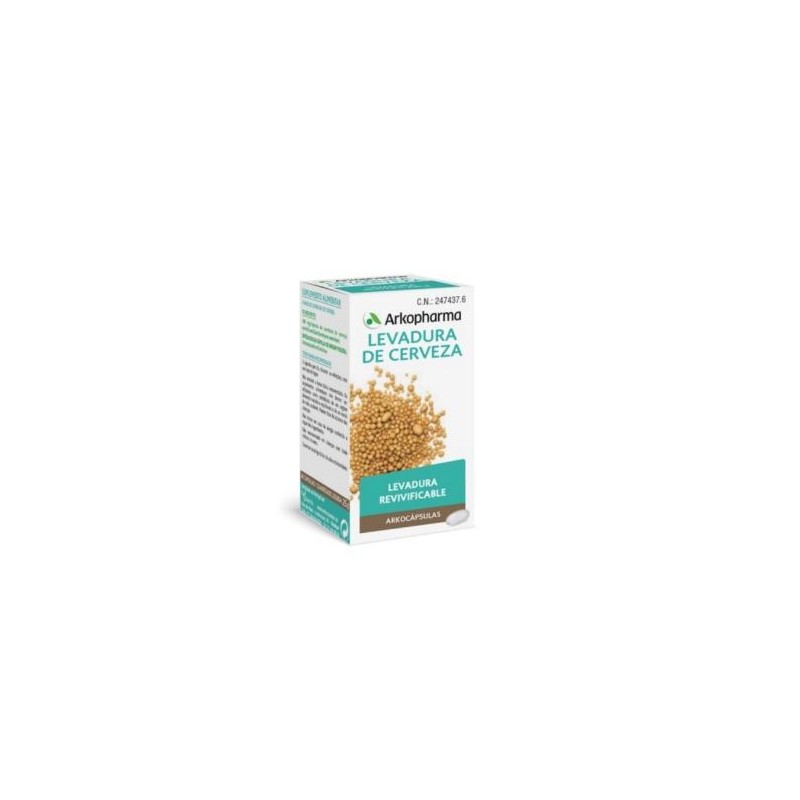 LEVADURA ARKOCAPS 340 MG 48 CAPSULAS