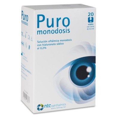 Puro Monodosis 20 Viales 0,5 ml con Cierre