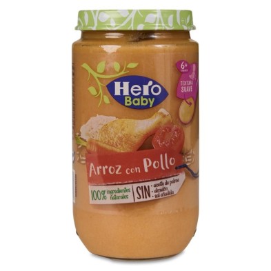 Hero Baby Arroz con Pollo 1 Tarro 235 g
