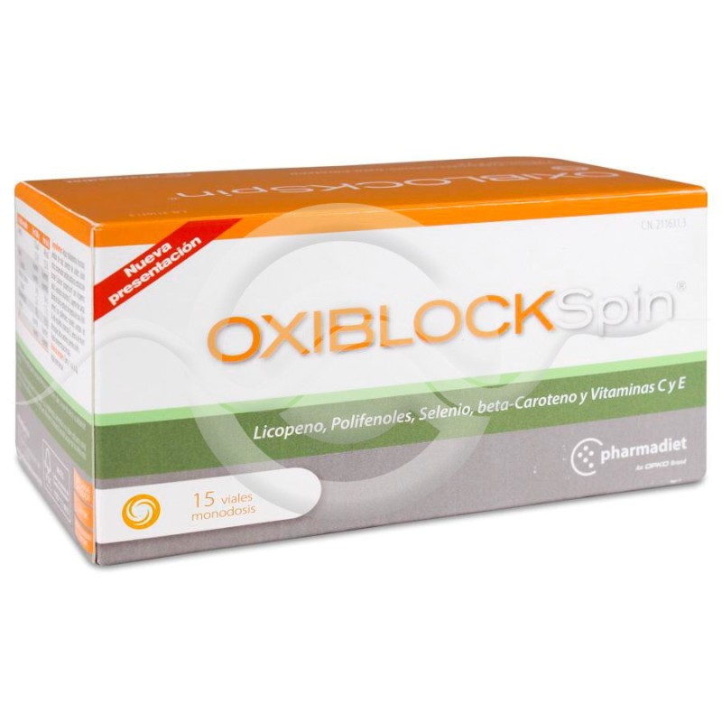Oxiblock Spin 15 Viales 29,4 ml