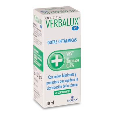 Verbalux Gotas Oftalmicas Pf 1 Envase 10 ml