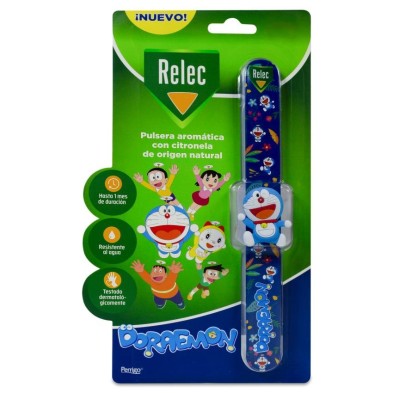 Relec Pulsera Aromatica 1 Unidad Doraemon