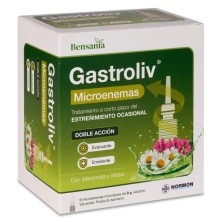 Gastroliv Microenemas Bensania 6 Unidades 9 g