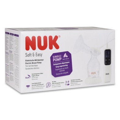 Sacaleches Eléctrico Nuk Soft & Easy Perfect Match 1 Unidad