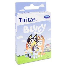 Tiritas Bluey Apósito Adhesivo 12 Unidades 3 Tamaños