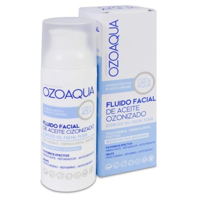 Ozoaqua Fluido Facial de Aceite Ozonizado 1 Envase 50 ml