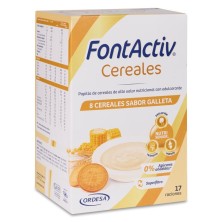 Fontactiv 8 Cereales 1 Envase 500 g Sabor Galleta