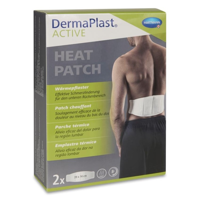 Dermaplast Active Heat Patch 2 Unidades 39 cm x 14 cm