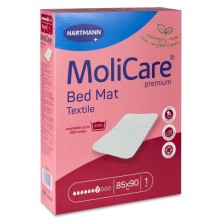 Empapador Reutilizable Molicare Bed Mat Textile 1 Unidad 90 cm x 85 cm