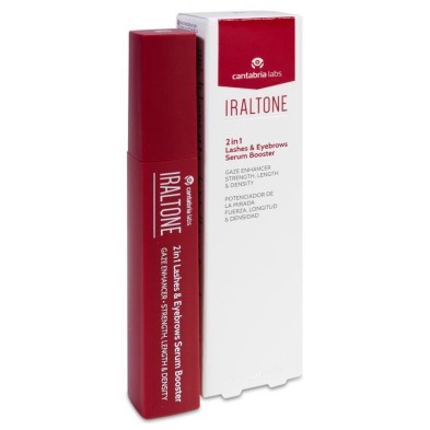 Iraltone Serum 2 en 1 Potenciador de Pestañas y Cejas 1 Envase 10 ml