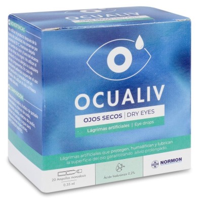 Ocualiv Ojos Secos 20 Monodosis 0,35 ml