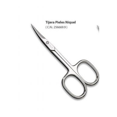 MAF TIJERA PIELES NIQUEL