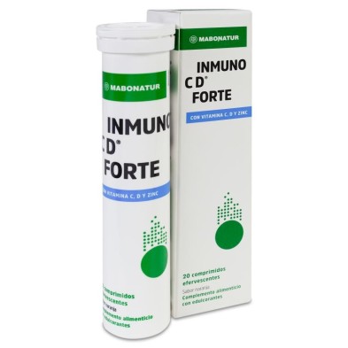 Mabonatur Inmuno C D Forte 20 Comprimidos Efervescentes Sabor Naranja