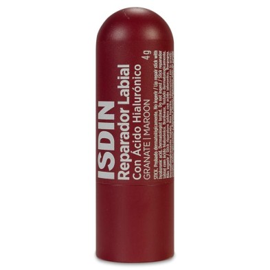 Isdin Reparador Labial 1 Stick 4 g Color Granate