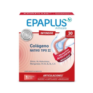 Epaplus Arthicare Intensive Colágeno Nativo Tipo Ii Antiox 30 Cápsulas