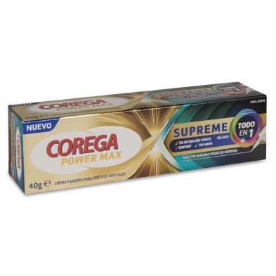 Corega Power Max Supreme Todo en 1 1 Tubo 40 g