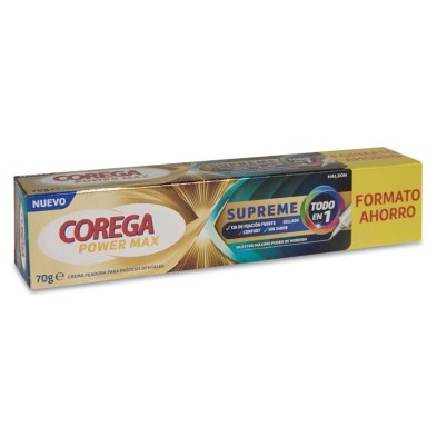 Corega Power Max Supreme Todo en 1 1 Tubo 70 g