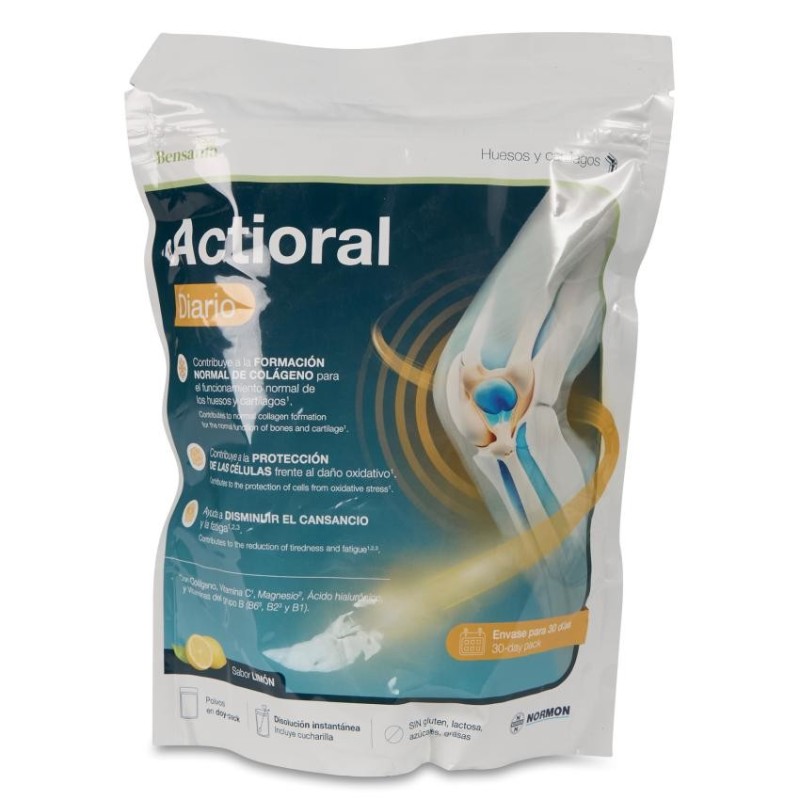 Actioral Diario 1 Bote 330 g Sabor Limón Polvo para Disolver Doypack