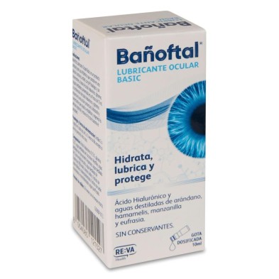 Bañoftal Lubricante Ocular Basic 1 Frasco 10 ml