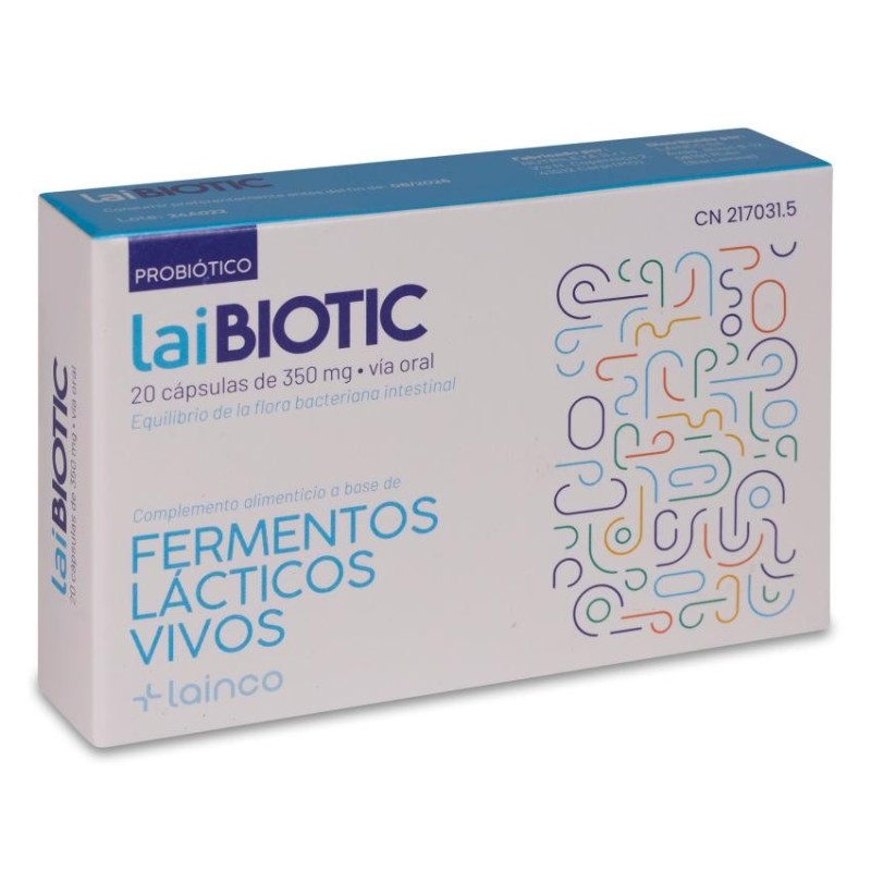 Laibiotic 350 mg 20 Caps
