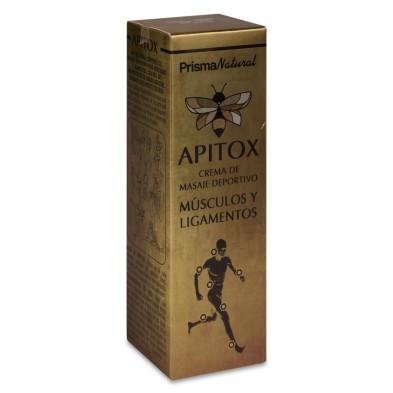 Apitox Crema de Masaje Deportivo Músculos y Ligamentos 1 Envase 60 ml