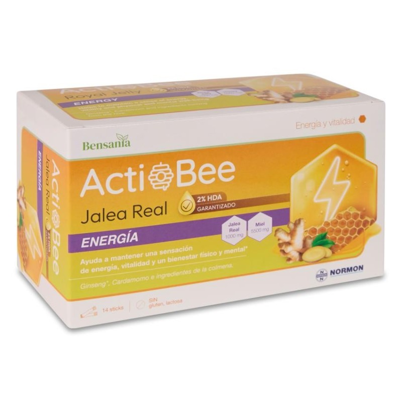 Actibee Jalea Real Energia 14 Sticks 9,5 ml