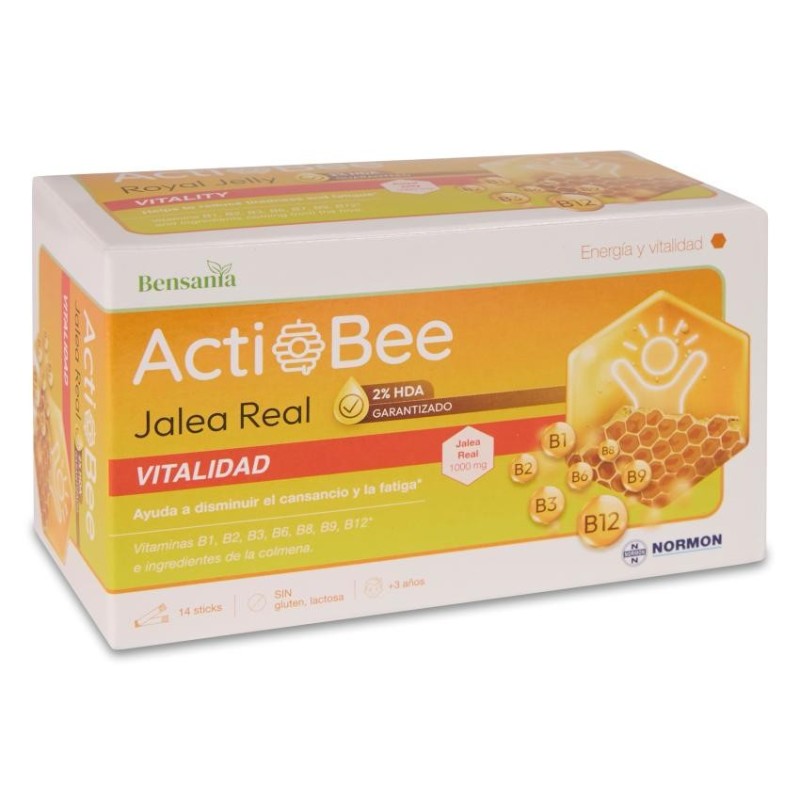Actibee Jalea Real Vitalidad 14 Sticks 9,5 ml