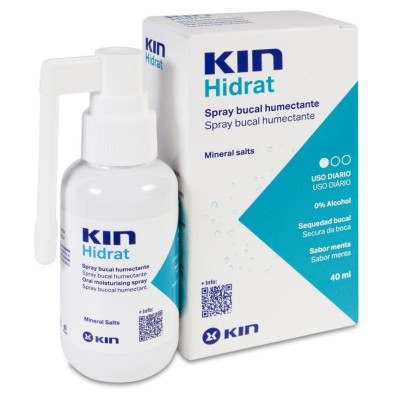 KIN Hidrat Spray 1 Frasco 40 ml Sabor Menta