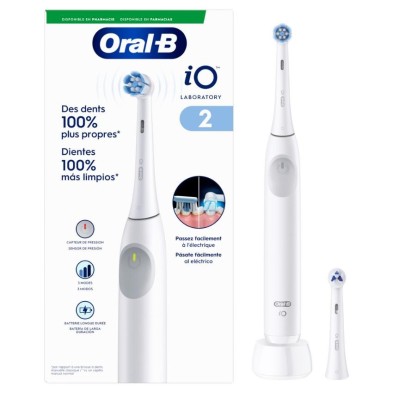Cepillo Dental Eléctrico Oral-b Io Laboratory 2 1 Unidad Color Blanco